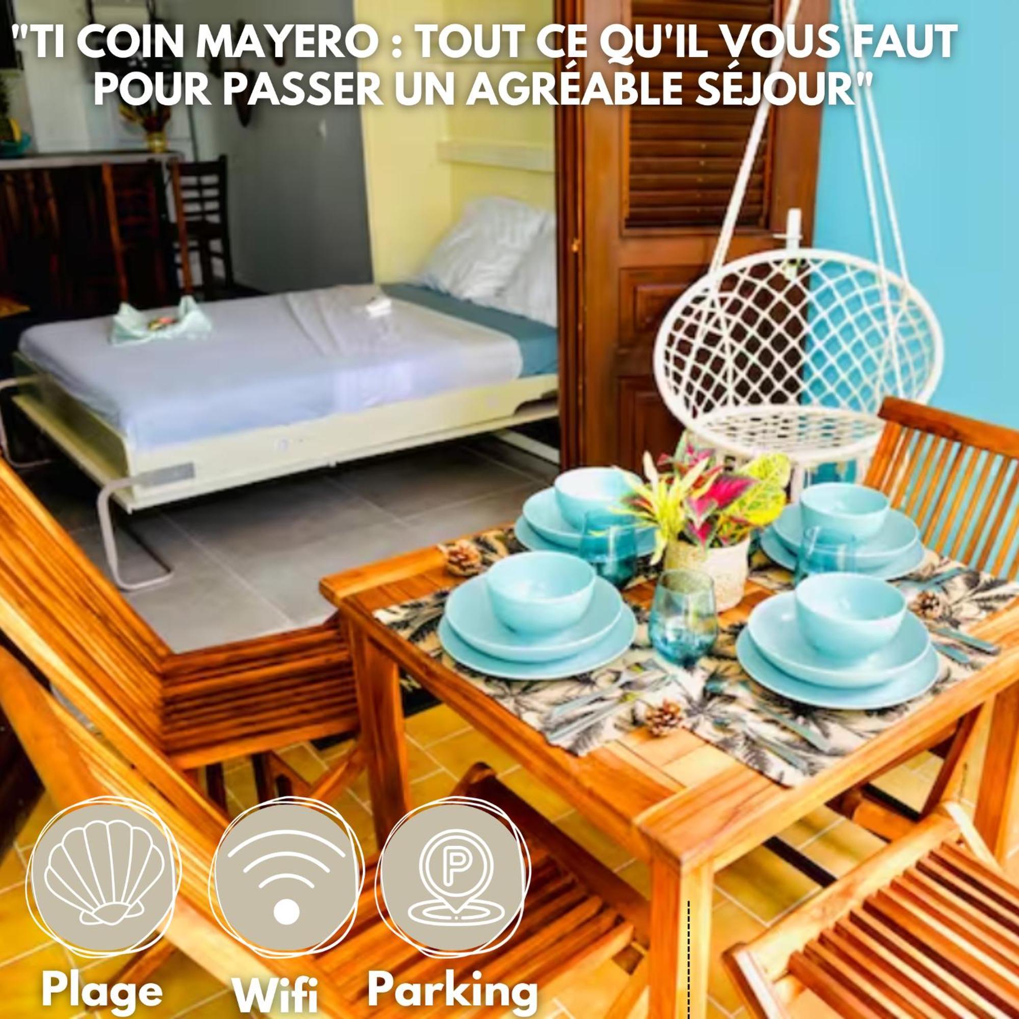 Ti Coin Mayero: Parking Free + Plage De Saint Anne Сент-Анн Экстерьер фото